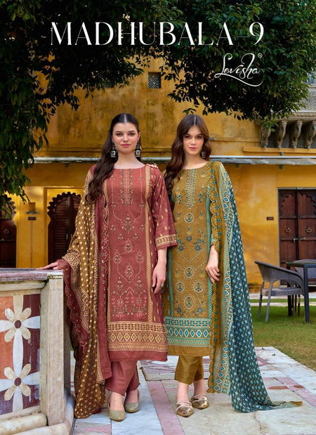 Madhubala Vol 9 By Levisha Lawn Cotton Dress Material Suppliers In India